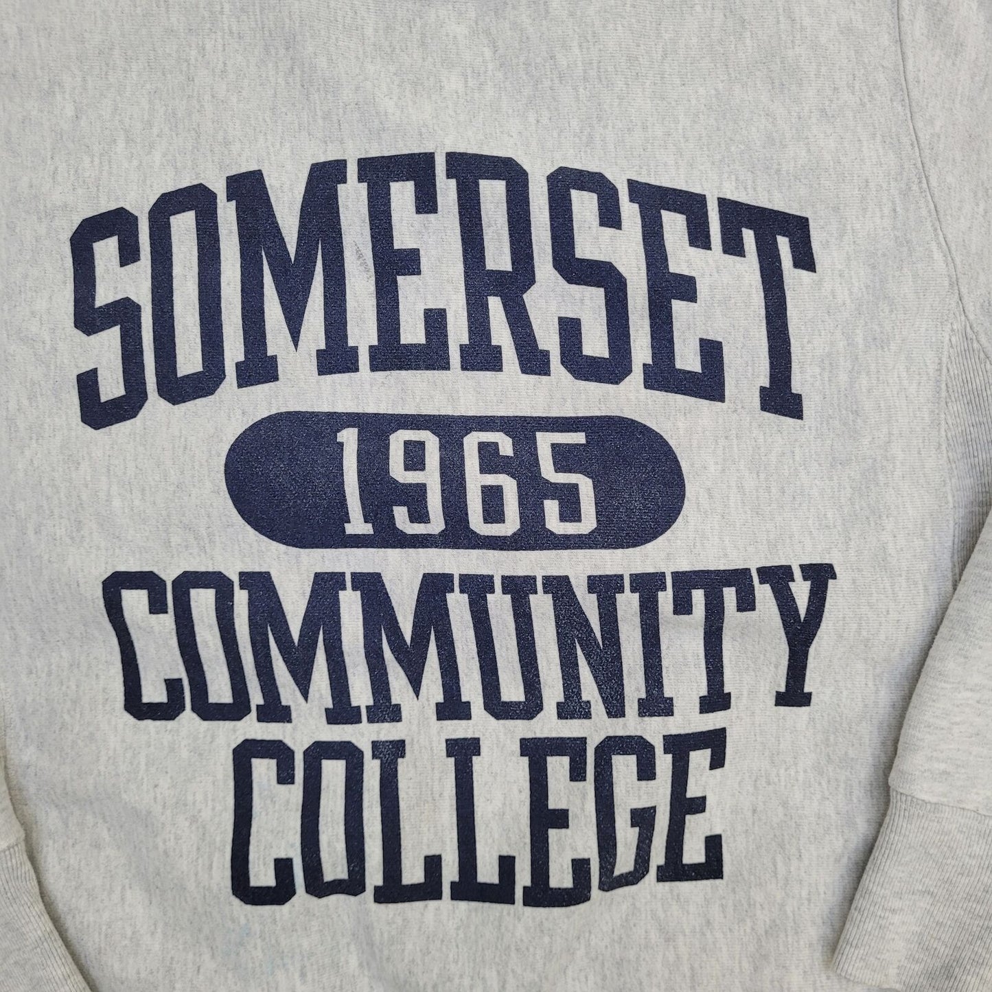 Vintage Somerset College Sweatshirt Small 21x23 Community