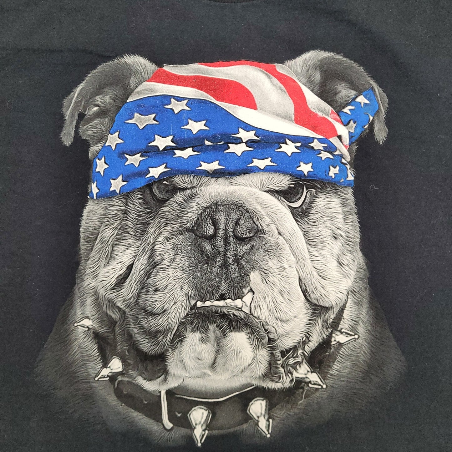 Bulldog Shirt Womens 2XL 24x29 Black