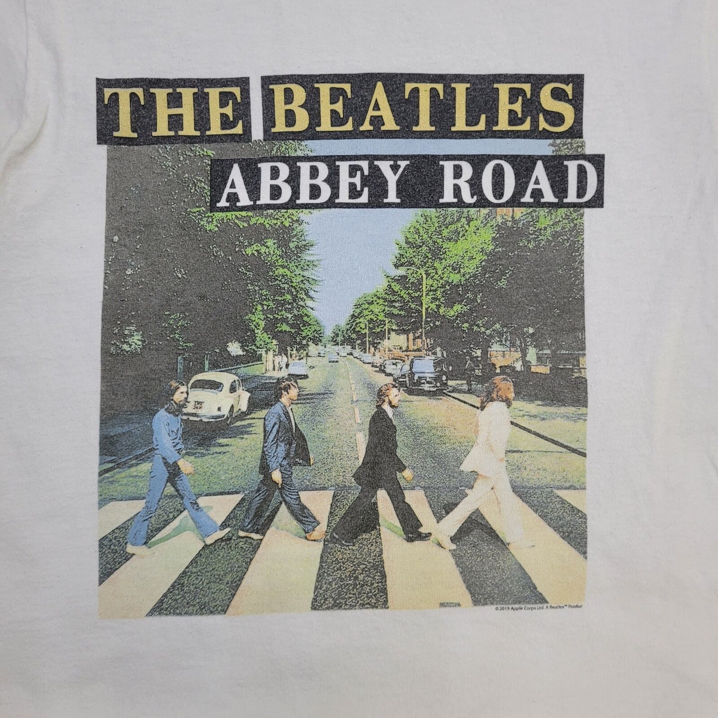 2019 The Beatles Abbey Road Shirt XS 17x20 White