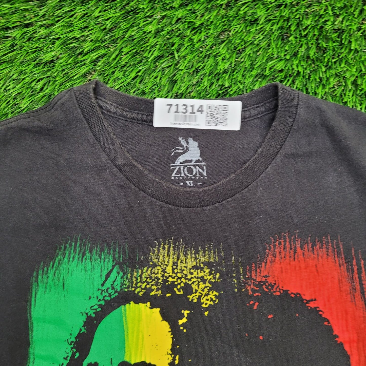 Bob-Marley Shirt XL 22x28 Jamaican Reggae