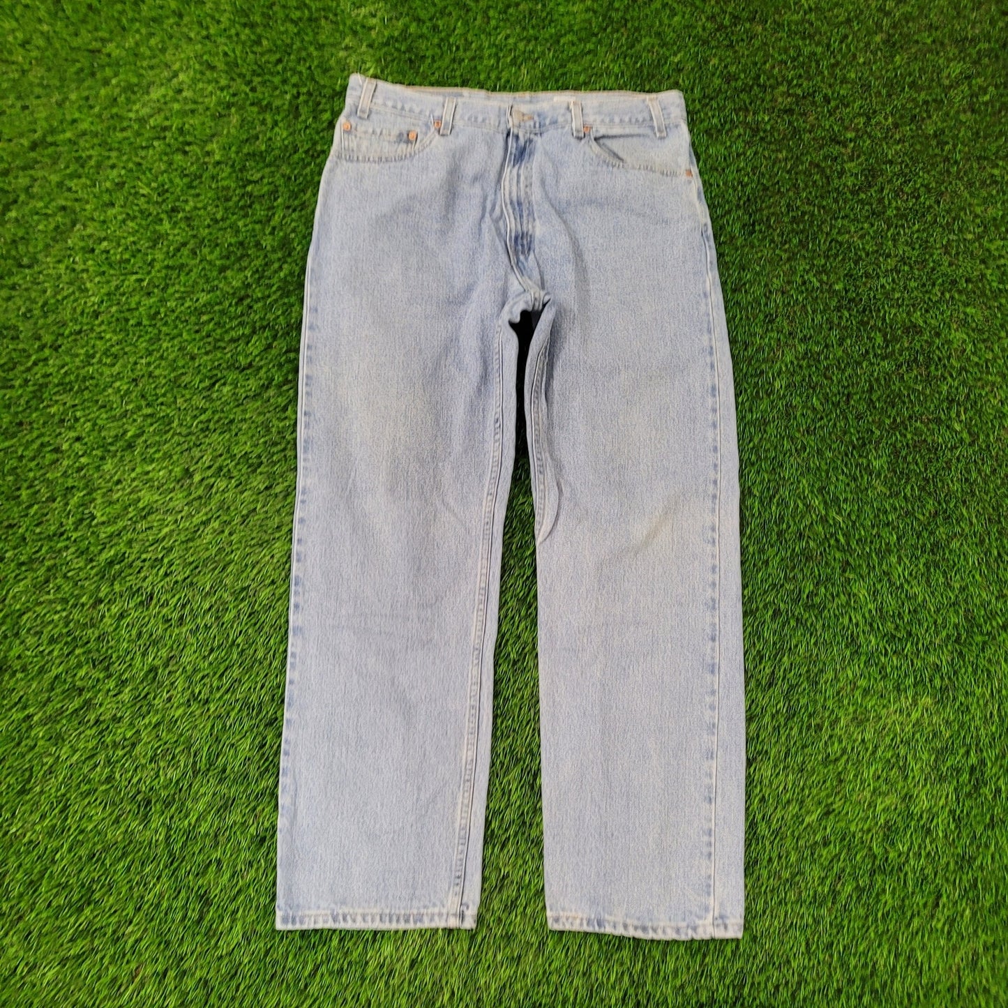 Vintage Y2K LEVIS 505 Jeans 34x30 Faded Medium-Wash