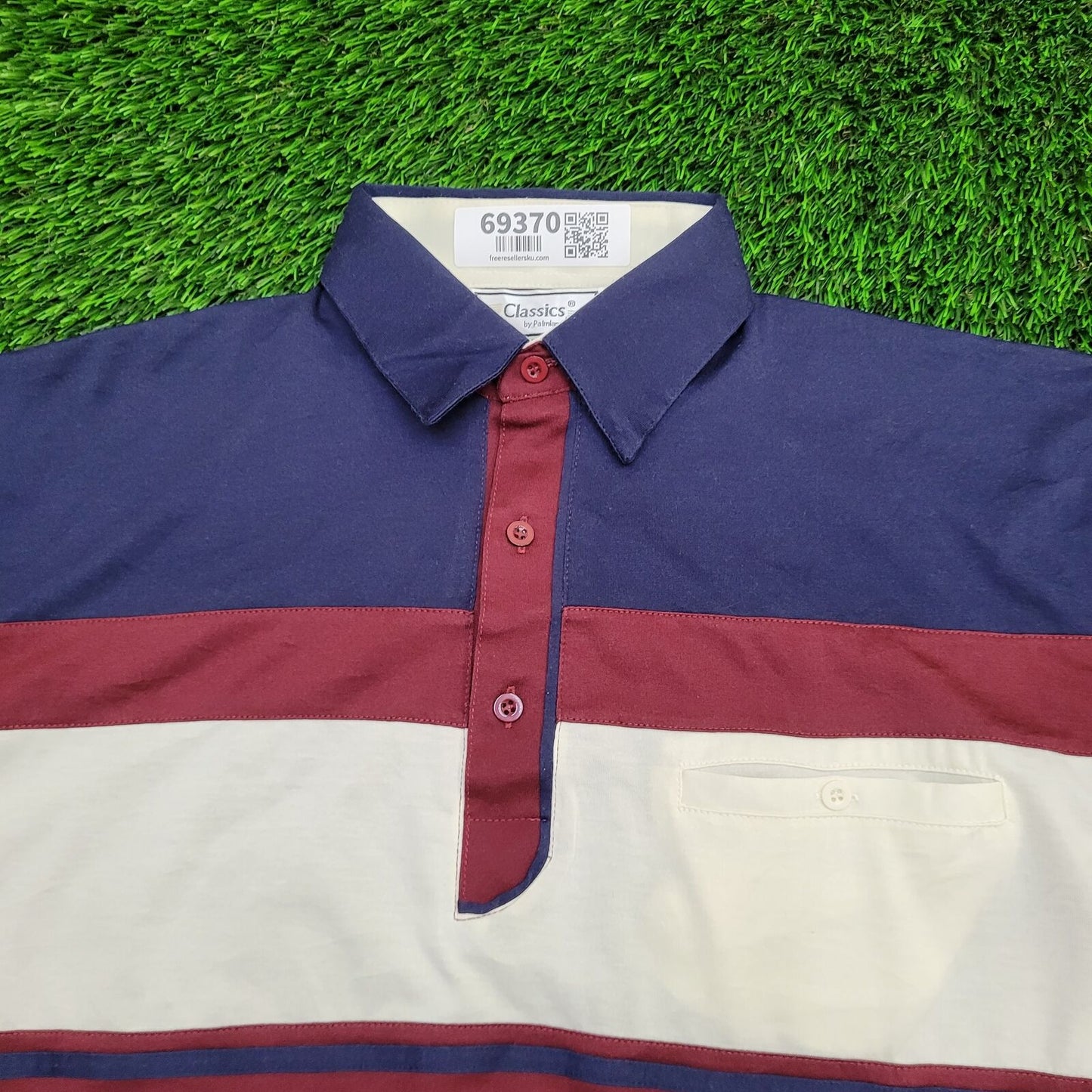 Classic Polo Shirt Medium 20x24 Burgundy