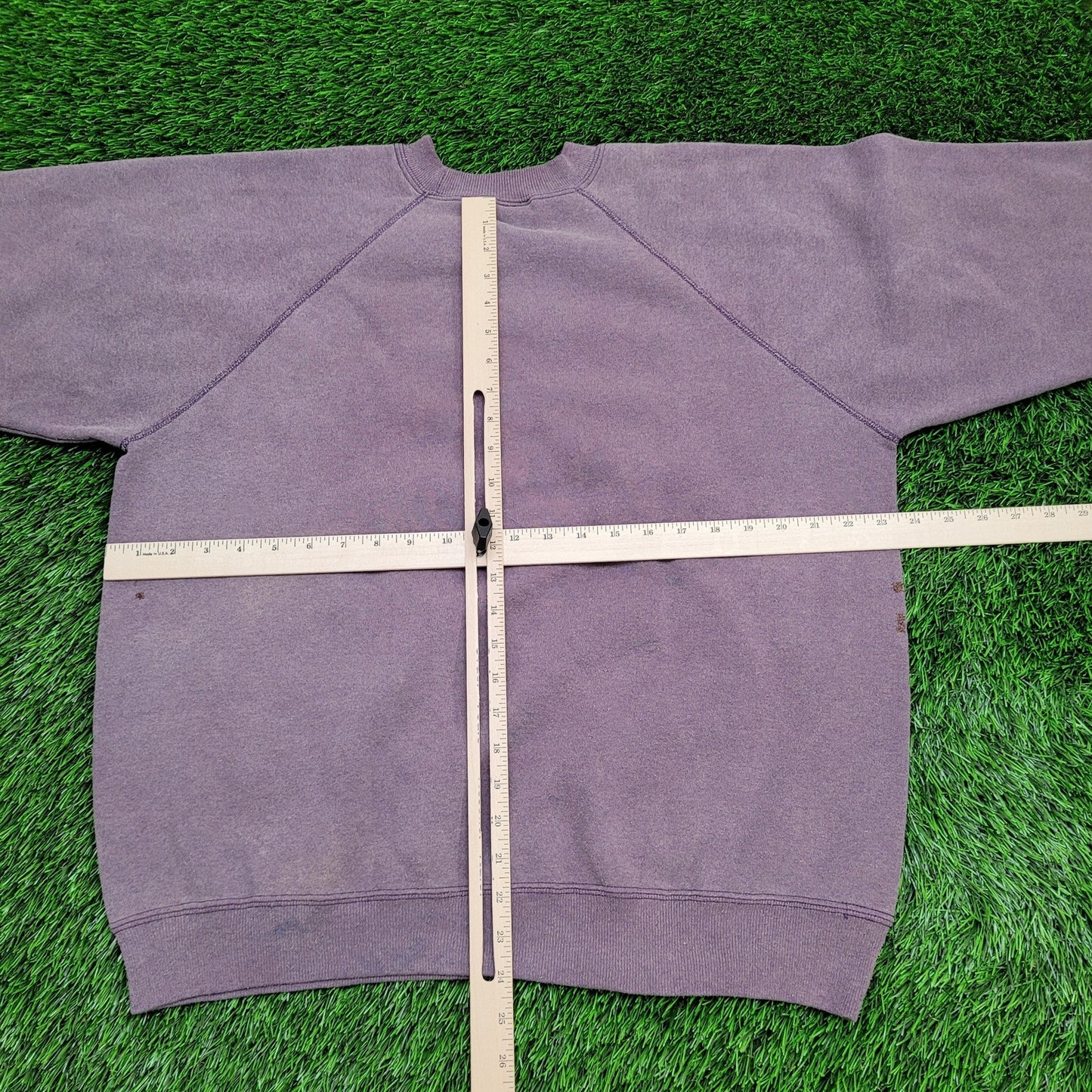 Vintage Whirlpool Sweatshirt Womens XL 23x24 Faded Purple