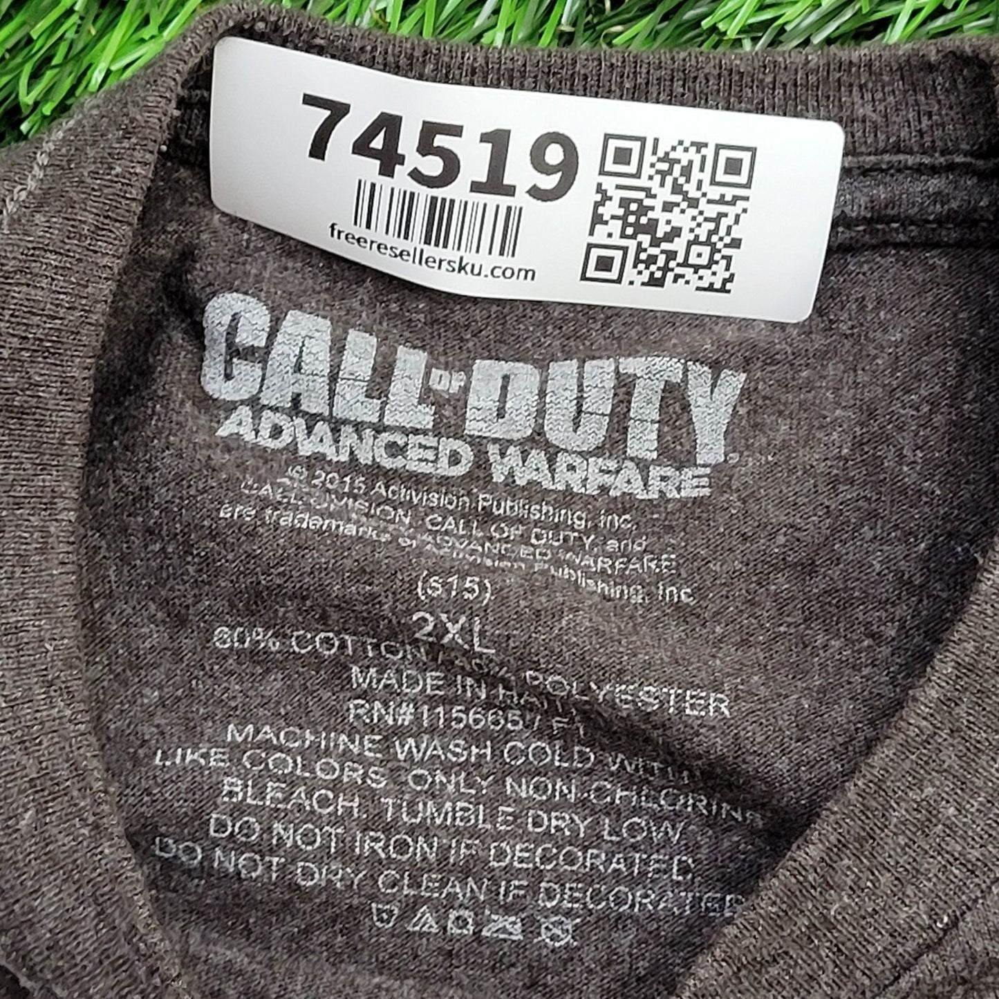 Call-of-Duty Shirt 2XL 24x28 Gray