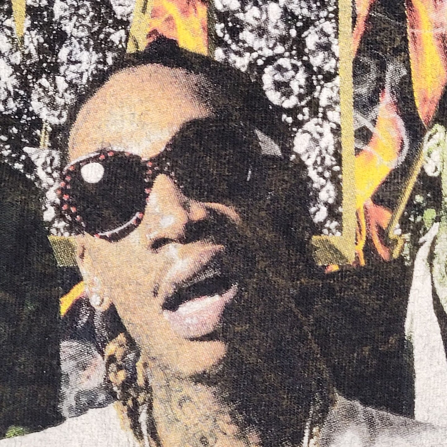 Wiz-Khalifa Shirt XL 27x30 Bleached Dye