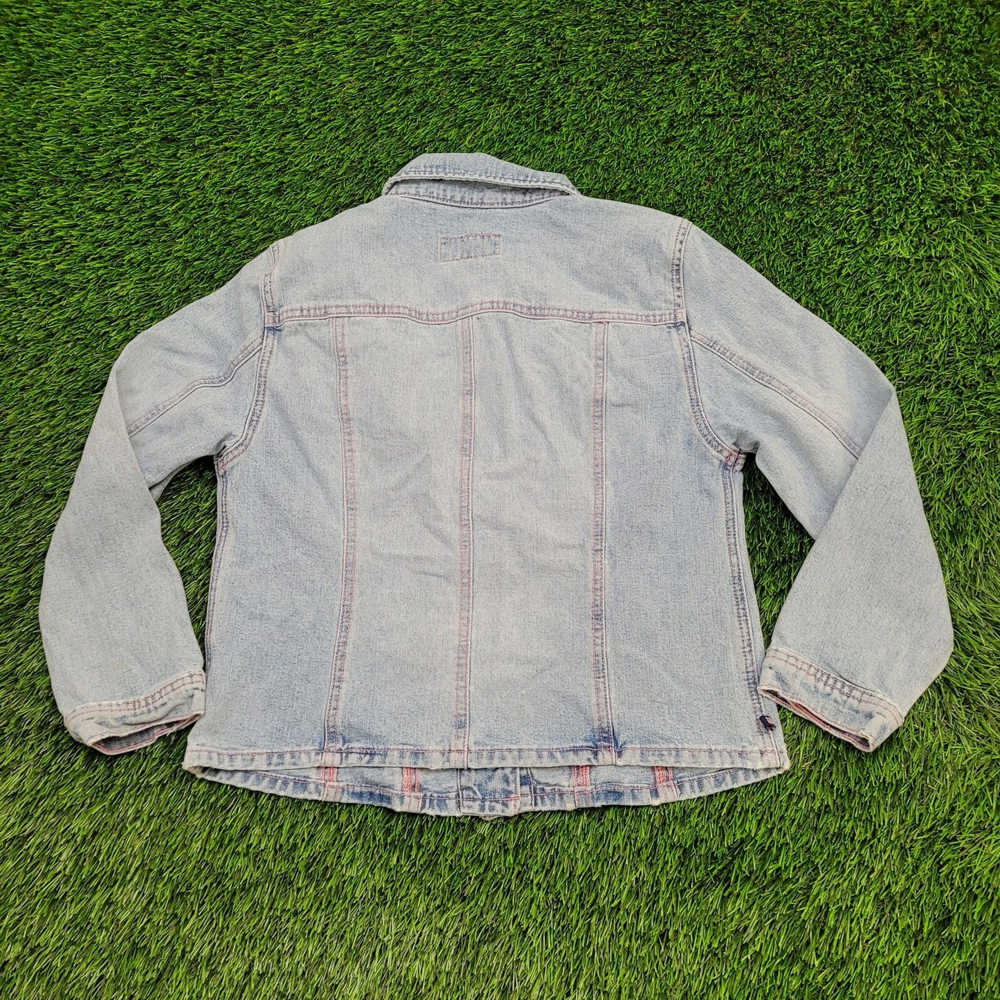 Vintage Y2K Ralph-Lauren Denim Jacket Women S/M 17x19 Trucker