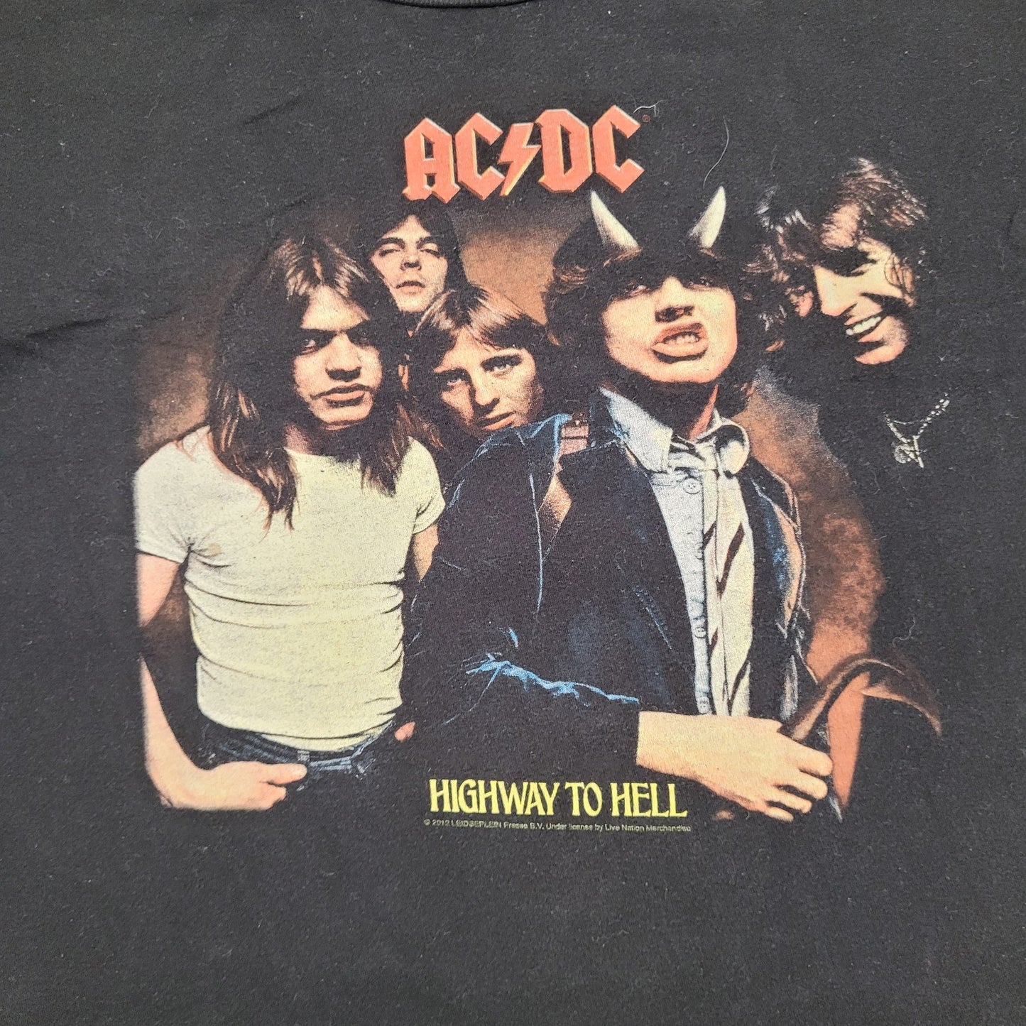 ACDC Shirt Womens Large 20x24 Highway-to-Hell