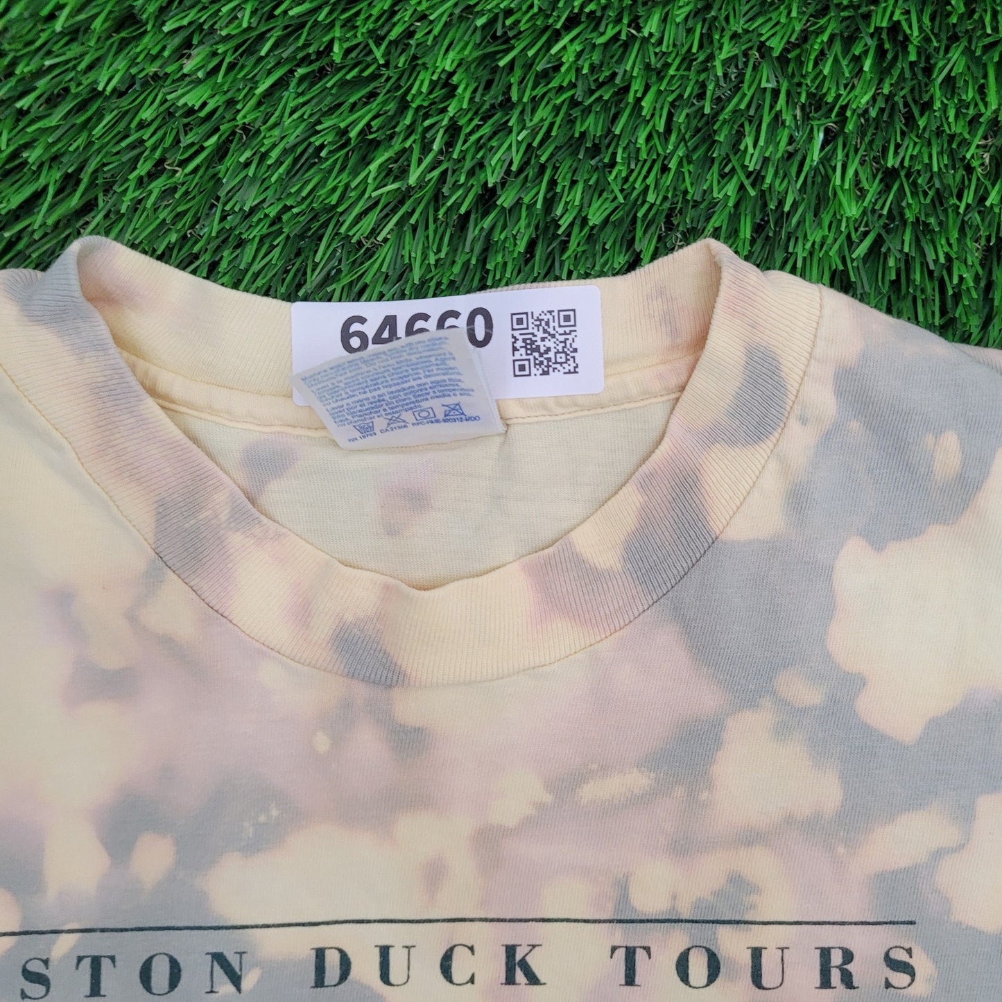 1993 Boston Ducks Tour Shirt Women Medium 19x25 Upcycled