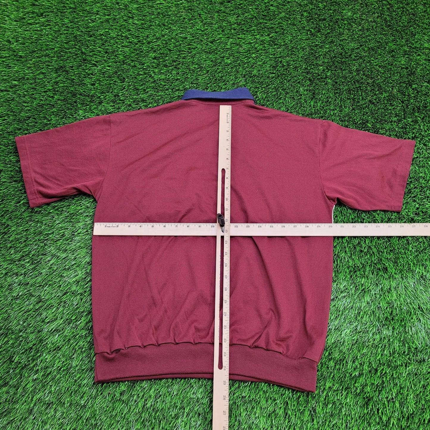 Classic Polo Shirt Medium 20x24 Burgundy