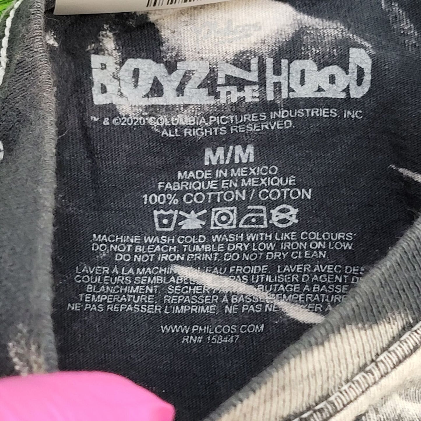 Boyz-N-The-Hood Shirt Womens Medium 19x26 Black