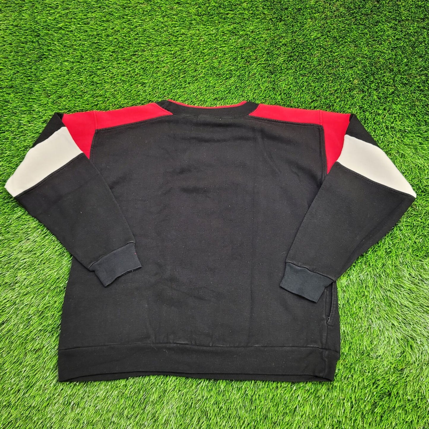 DUNLOP Sweatshirt S/M 21x22 Black Red