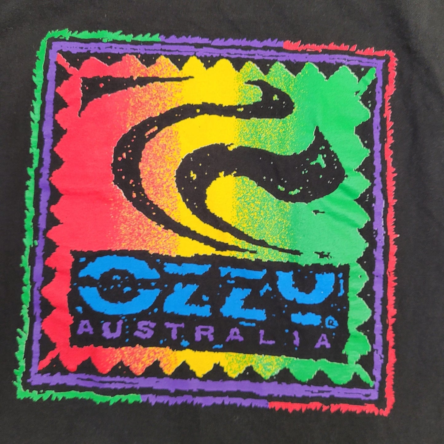 Vintage Ozzy Australia Surf Shirt Large 21x26 USA