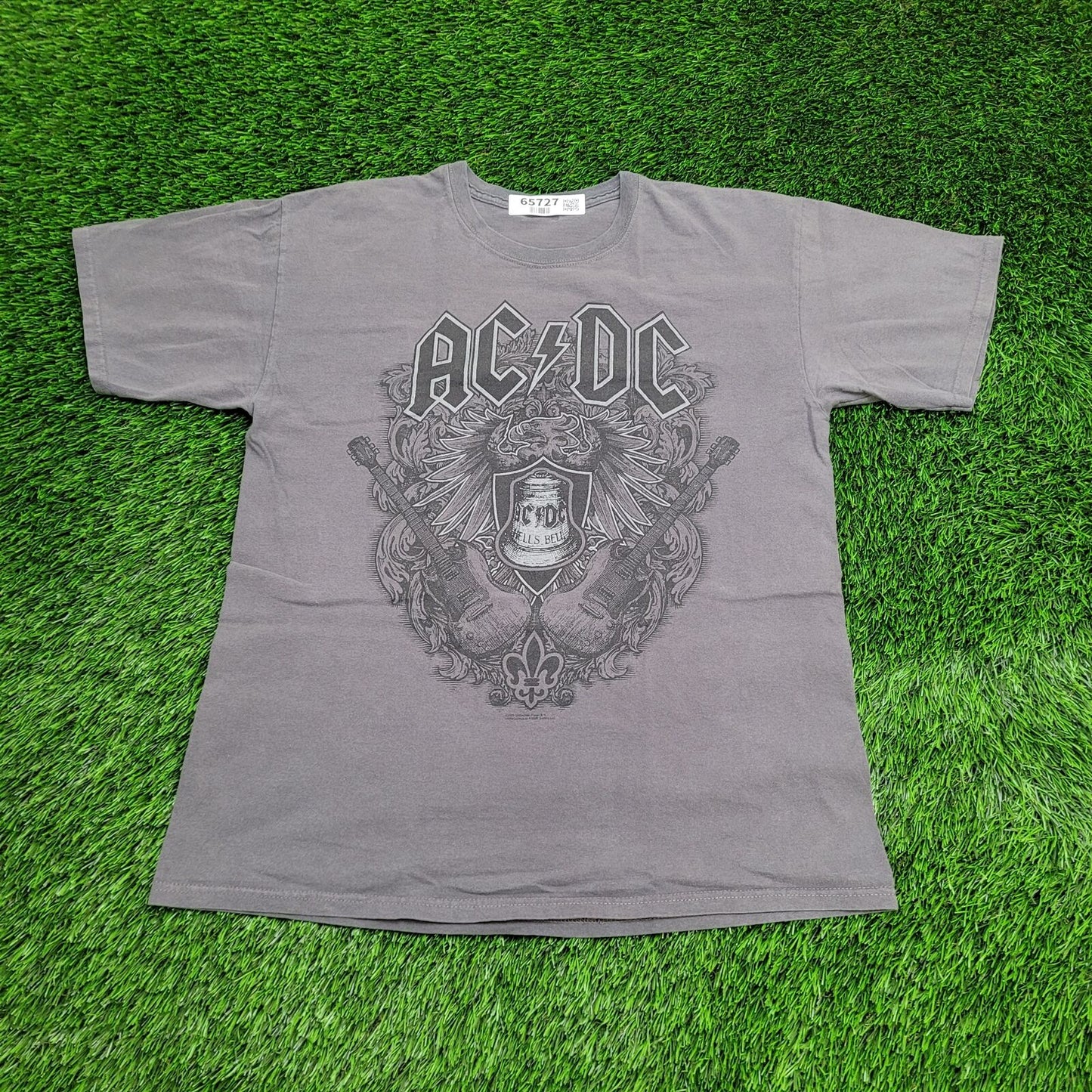 ACDC Shirt Large 21x27 Gray