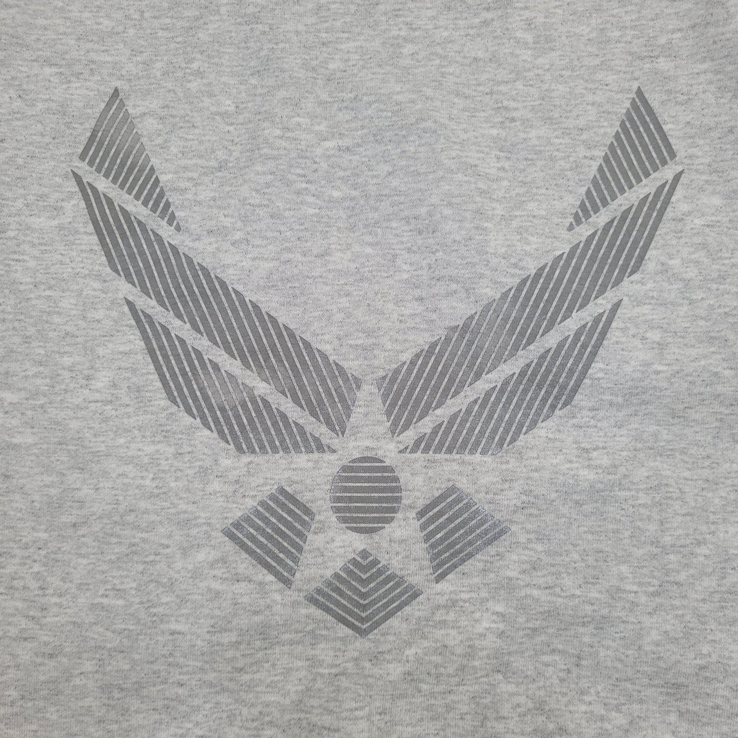 Vintage US Air-Force Emblem Sweatshirt Small 19x24 Gray