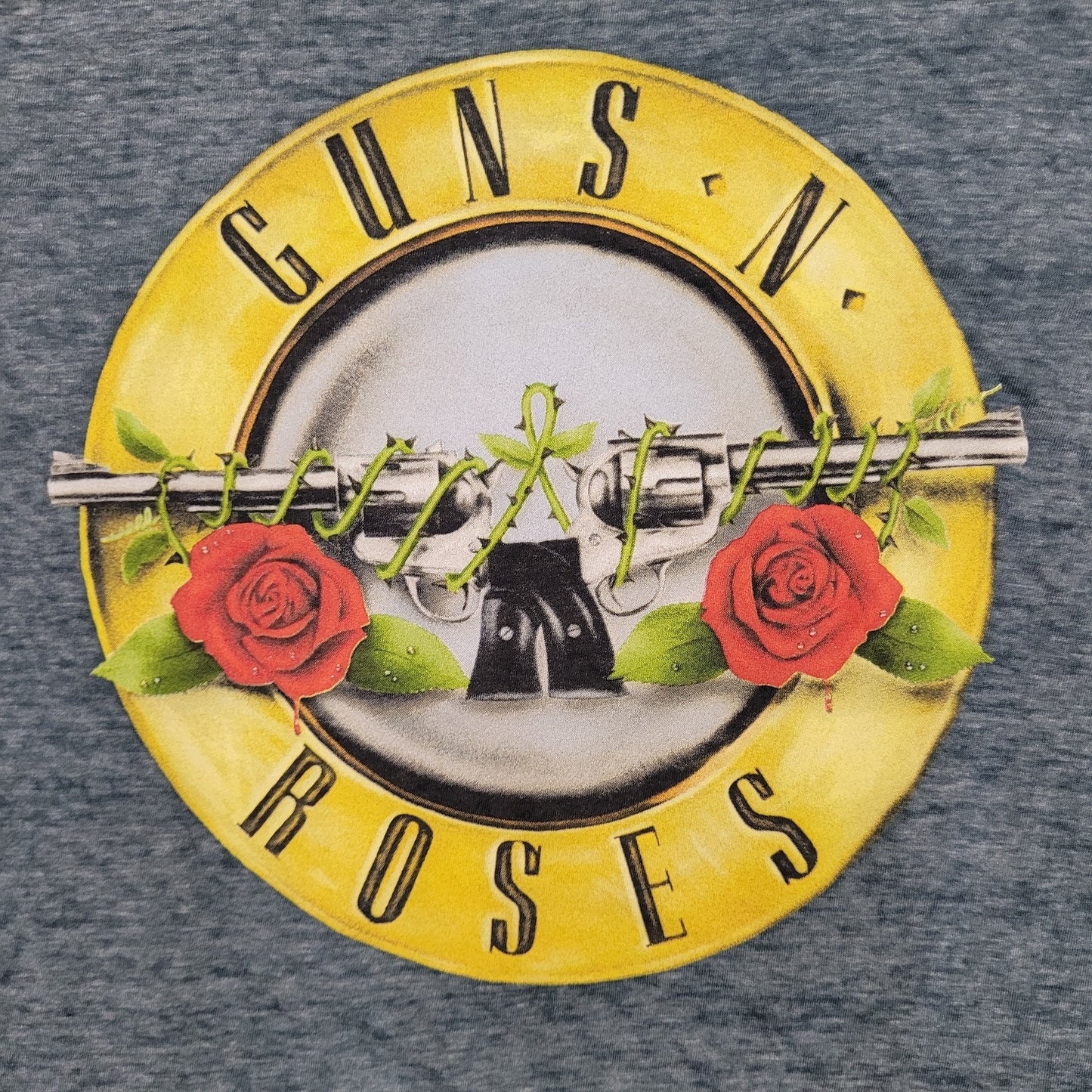 Guns-N-Roses Shirt Large 22x28 Bravado Heathered