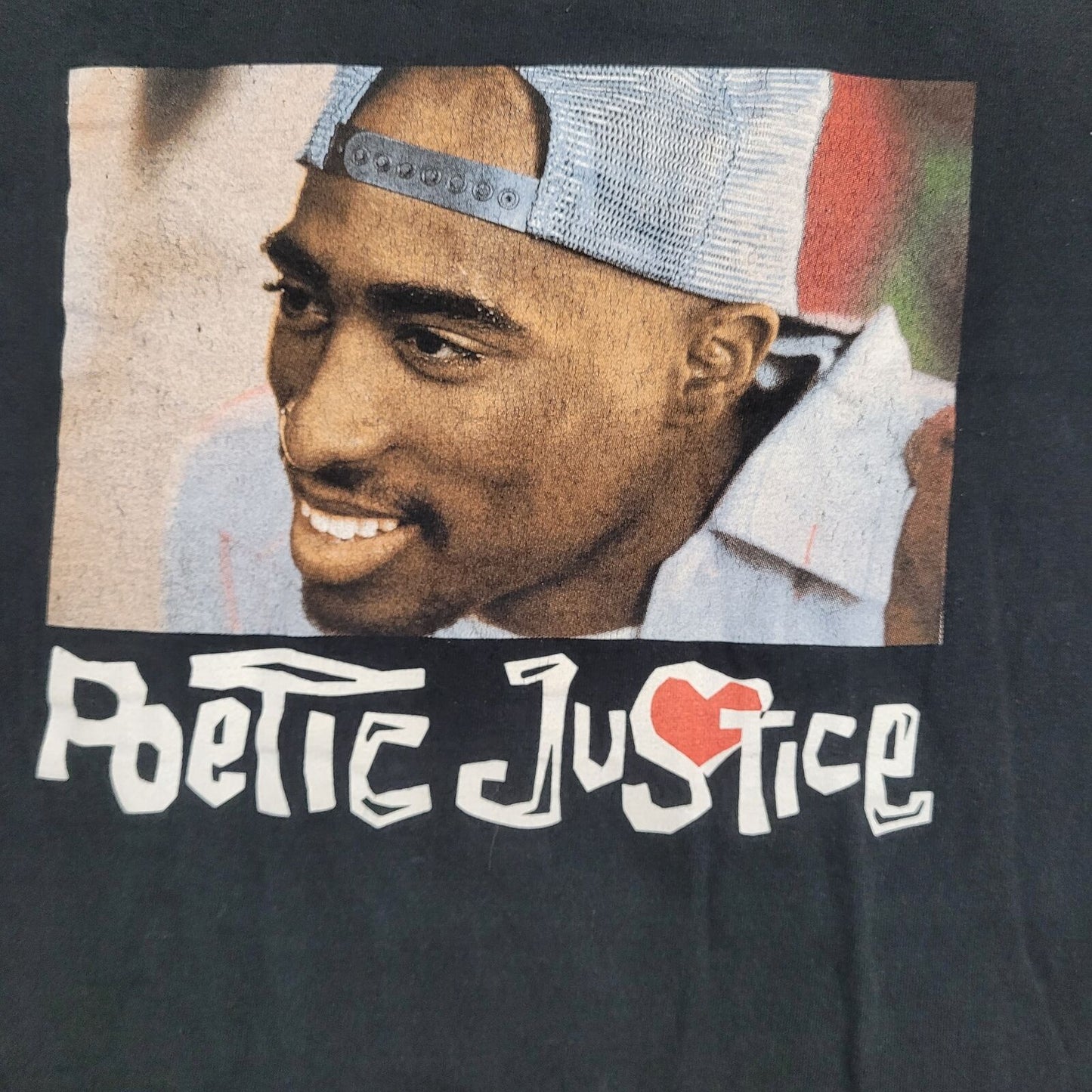 2PAC Shakur Shirt Womens Small 17x24 Black