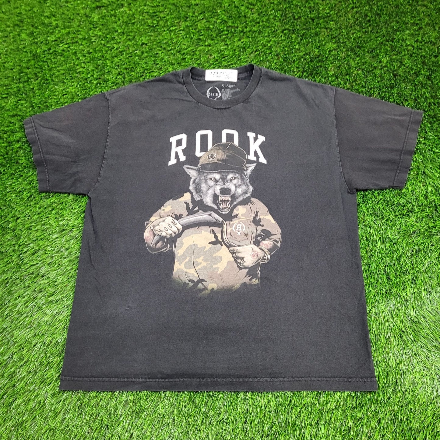 Dog Wolf Shirt XL 23x27 Black