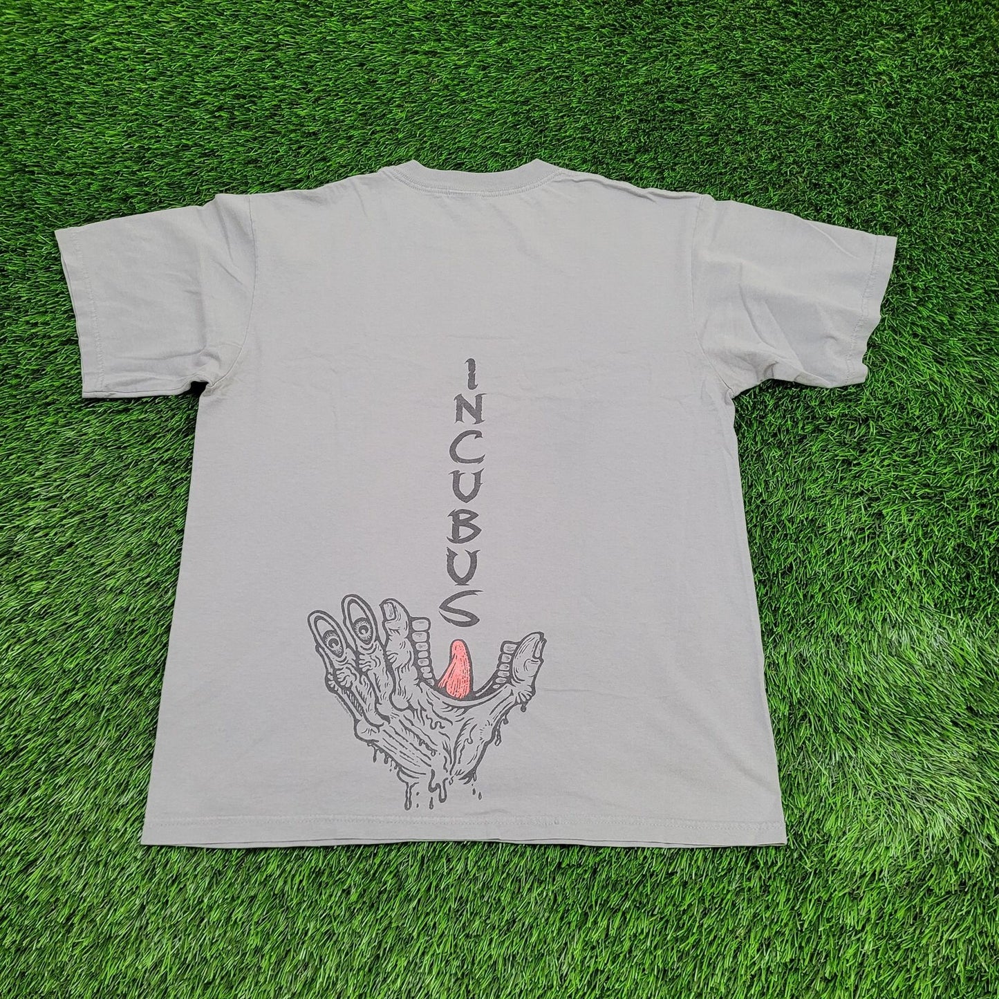 Vintage Y2K Incubus Rock Shirt Medium 20x24 Gray