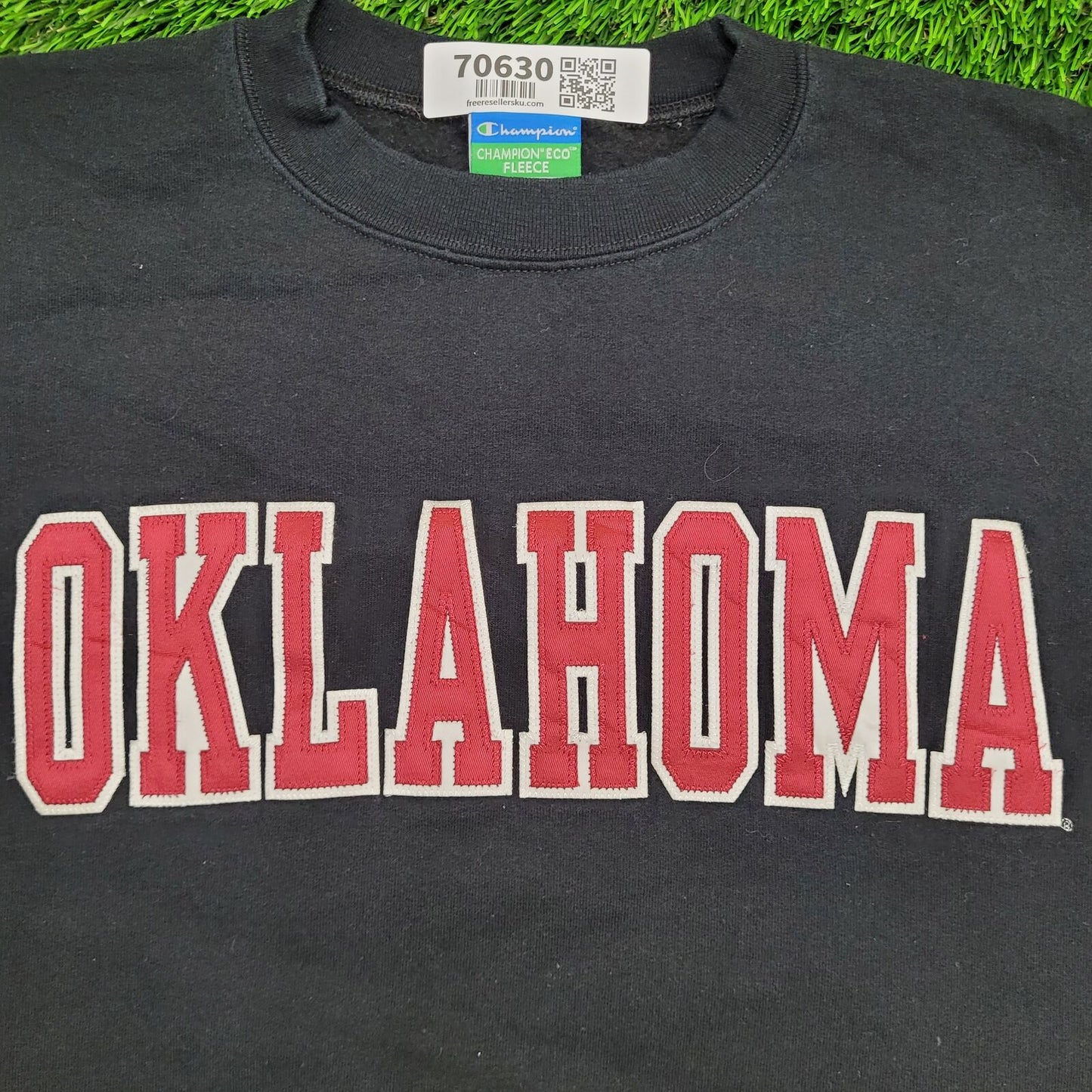 Champion University-of-Oklahoma Sweatshirt Small 20x23 Baggy