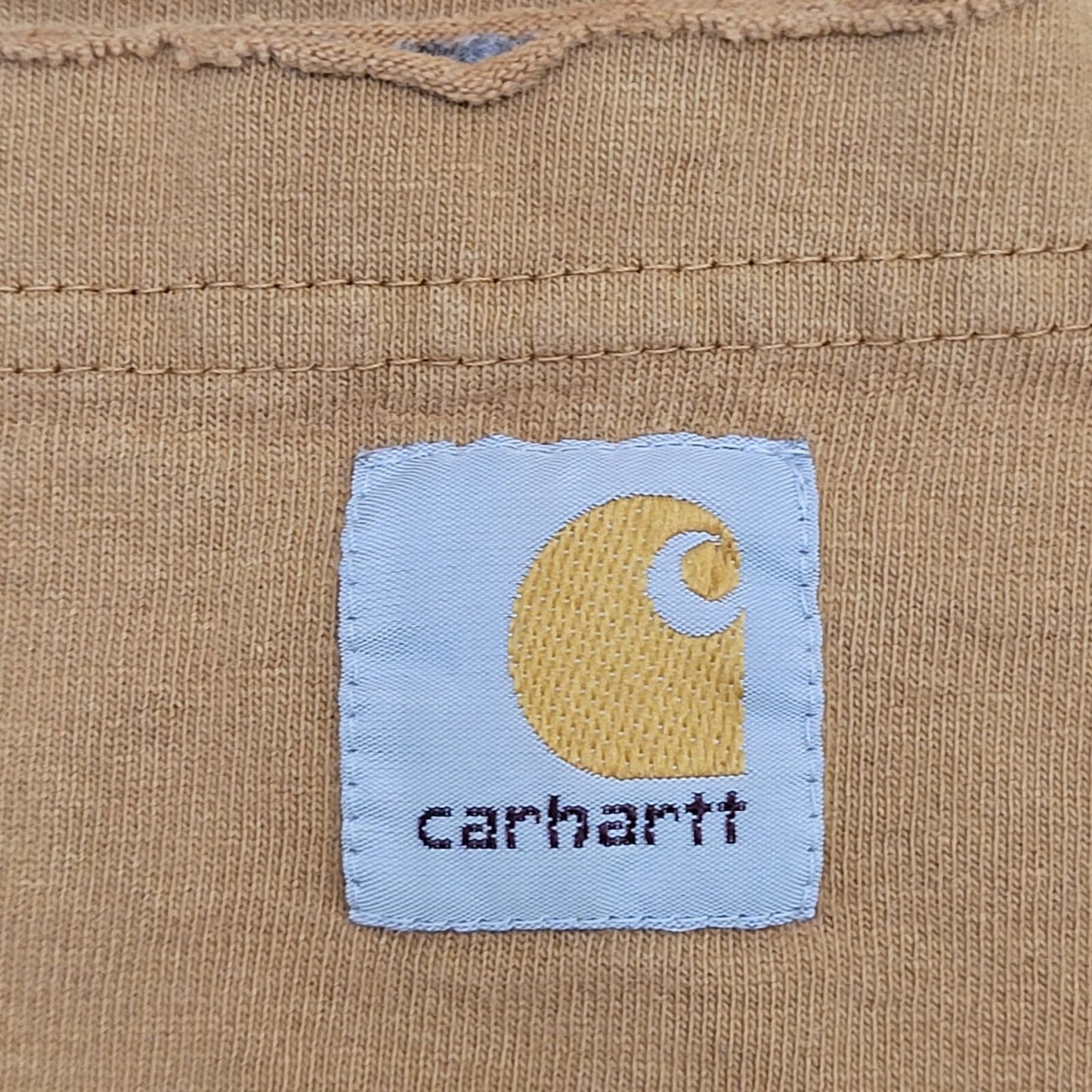 Carhartt Distressed Baggy Pocket Shirt XL 26x29 Faded-Brown