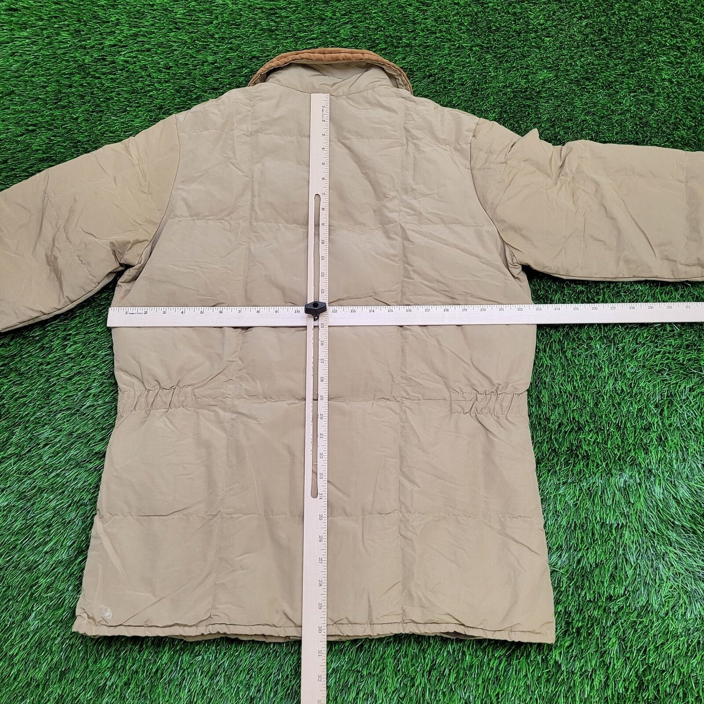 Vintage Walls Goose-Down Jacket M/L 23x30 Beige Field-Jacket