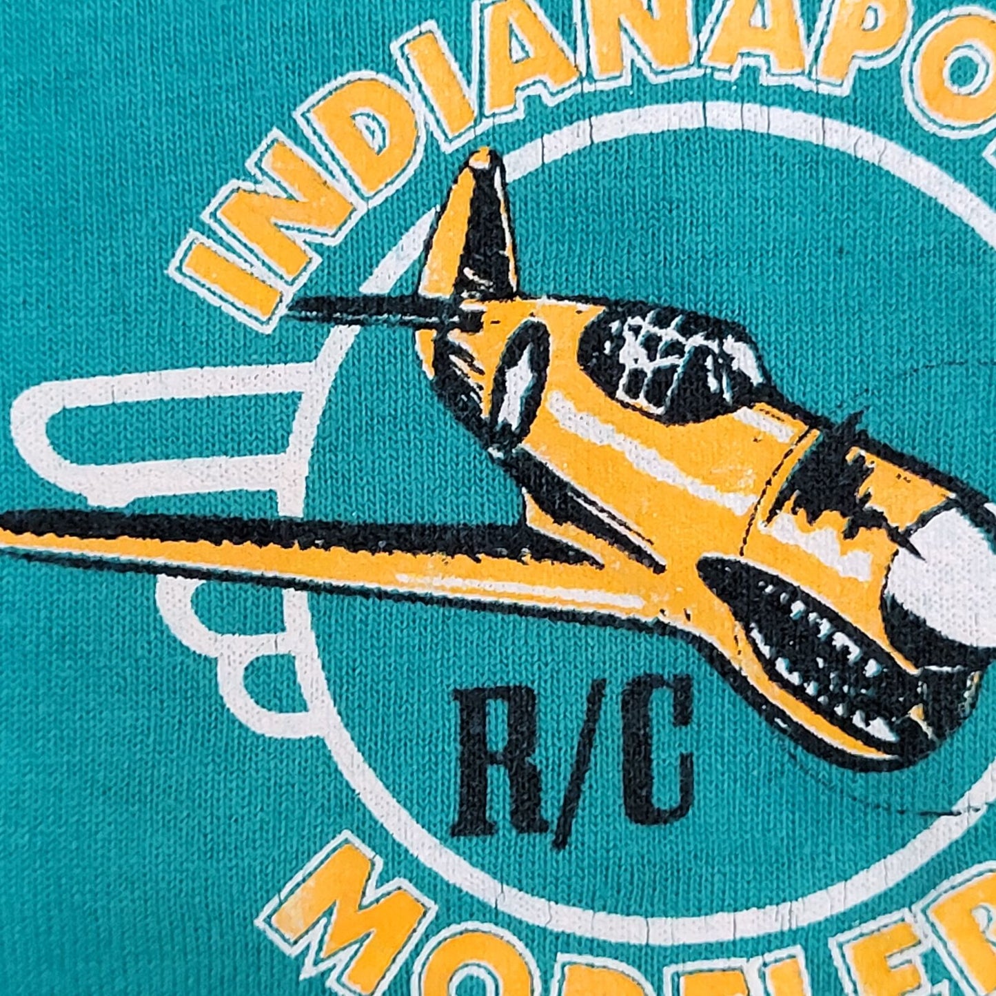 Curtiss P-40 Warhawk Shirt 2XL 26x28 R/C Modeler Teal