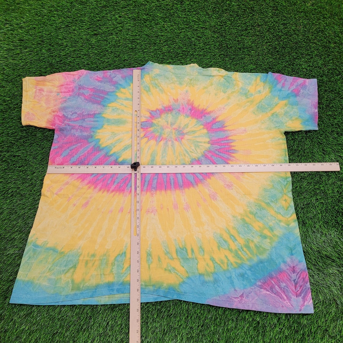 Vintage Tie-Dye Shirt 3XL 30x31 Baggy Y2K USA