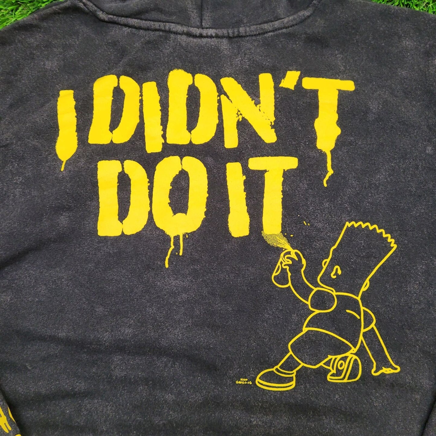 Bart-Simpson Hoodie Small 20x23 Matt-Groening