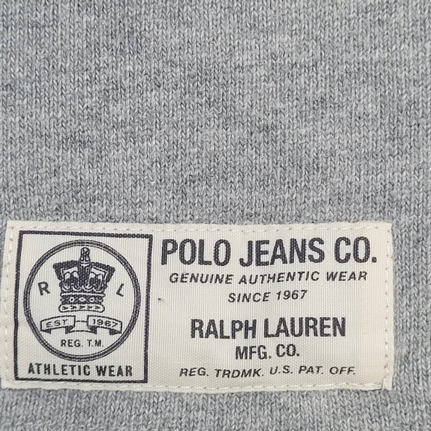 Vintage Ralph-Lauren Lightweight Sweater Large 23x28 Gray