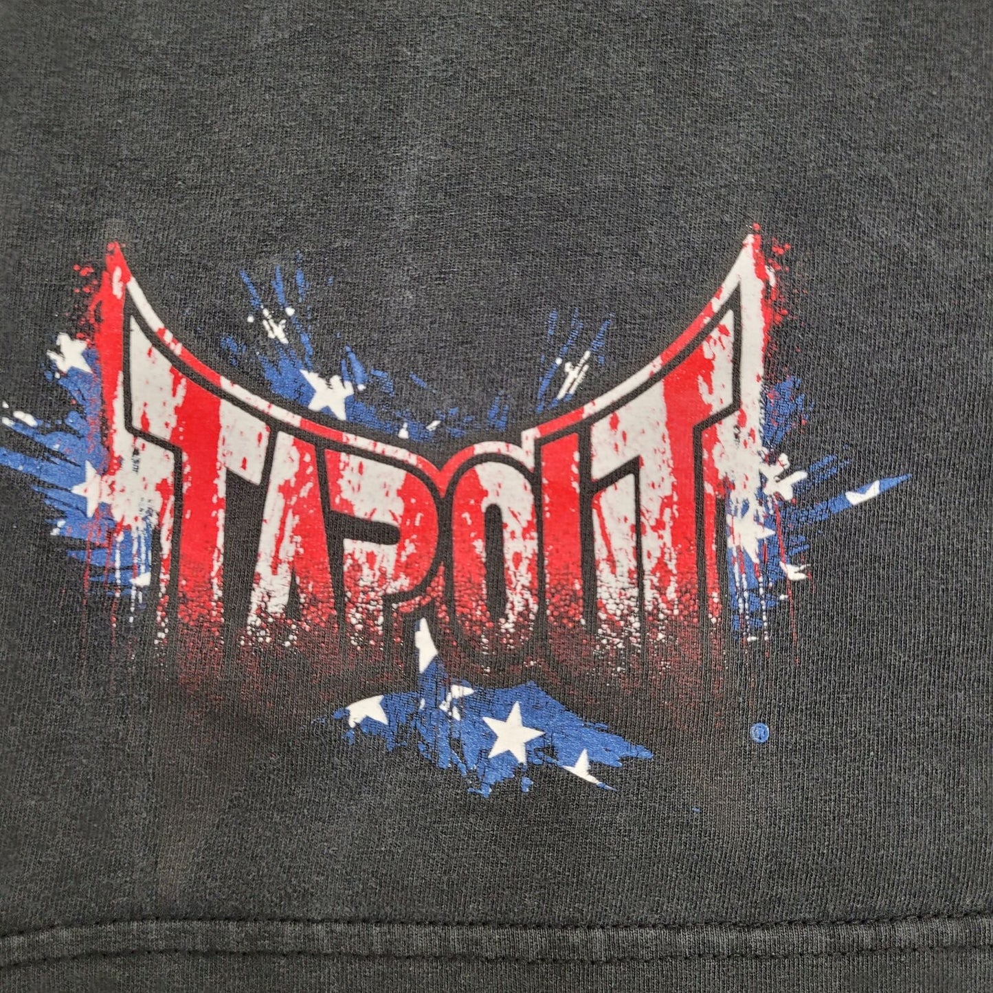 Vintage Tapout Shirt Medium 19x26 Black