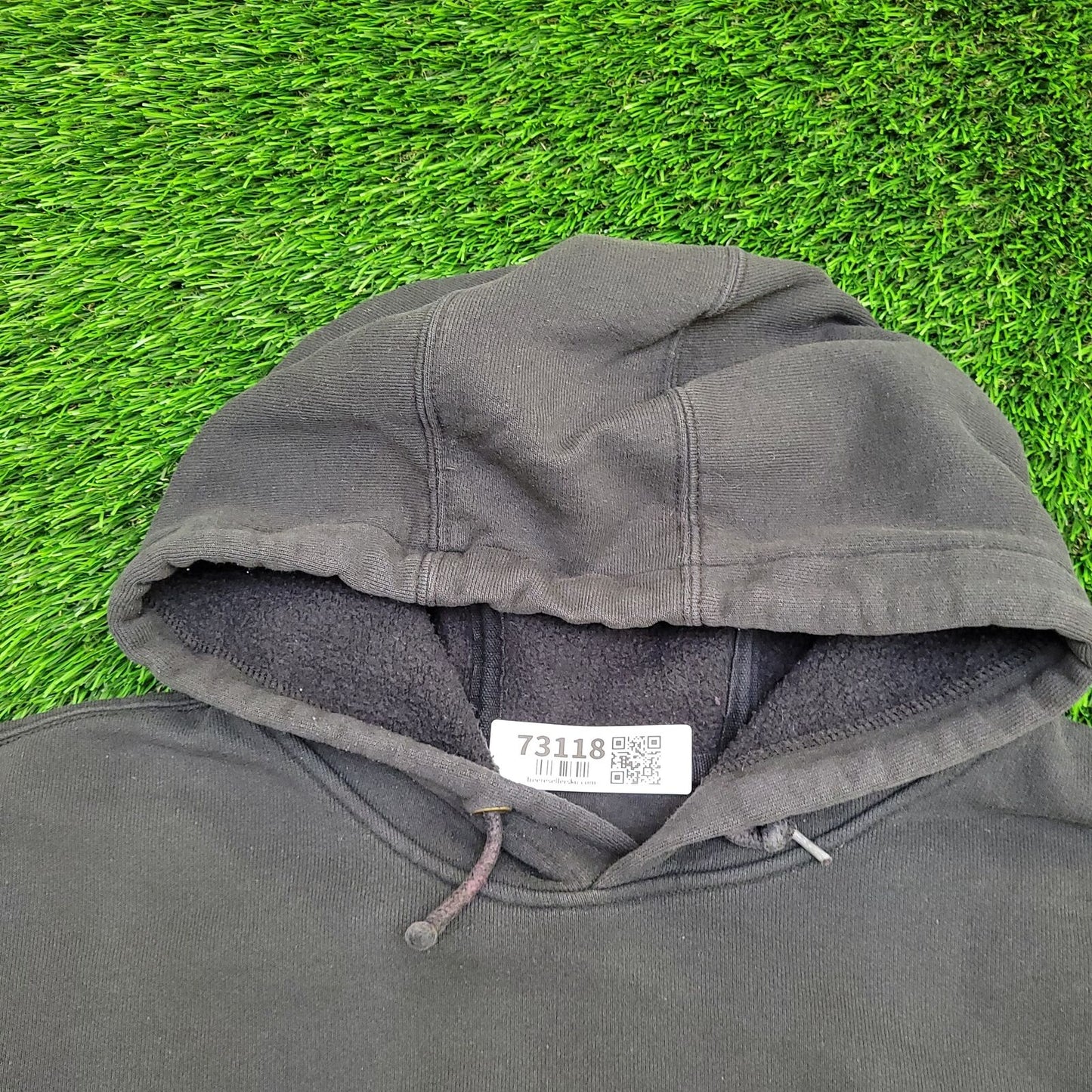 CARHARTT Hoodie 2XL 29x28 Faded Black