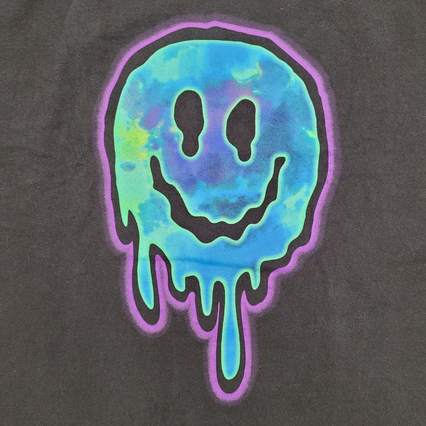 Drippy Smile Shirt XL-Short 24x29 Black