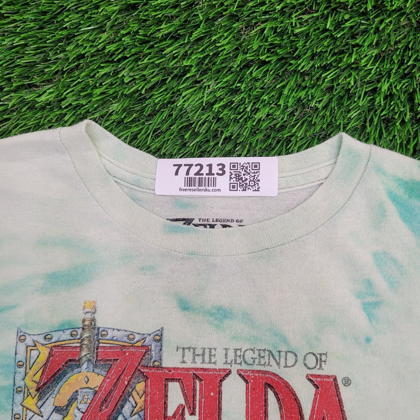 Zelda Shirt S/M 20x25 Crumpled Tie-Dye