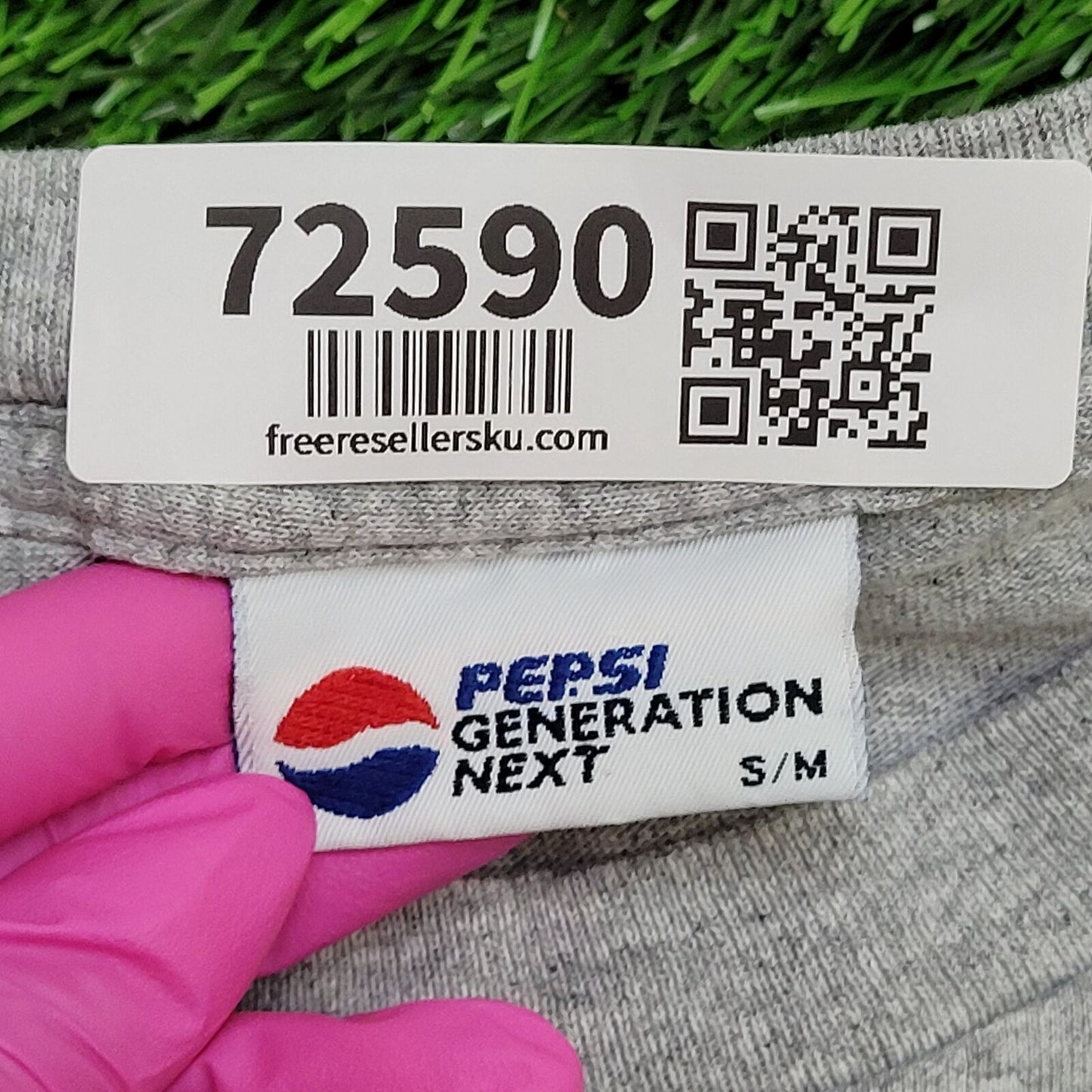 Vintage Pepsi Generation Shirt S/M 19x26 Gray