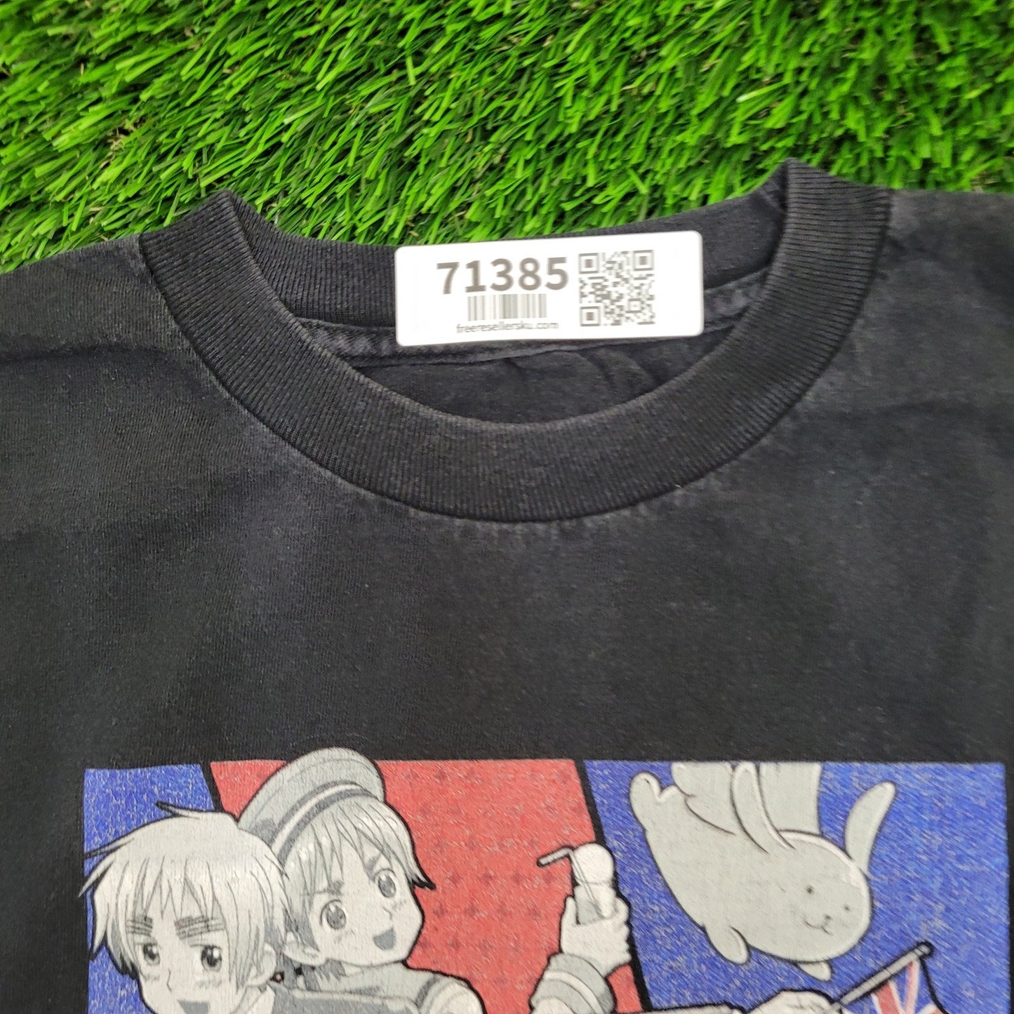 Anime Shirt Medium 19x24 Black