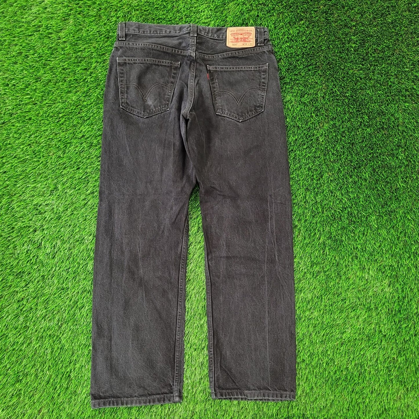 Vintage Y2K LEVIS 505 Jeans 34x30 Black