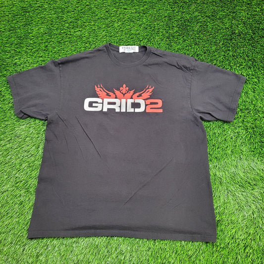 Grid 2 Intel Shirt Large 22x27 Black