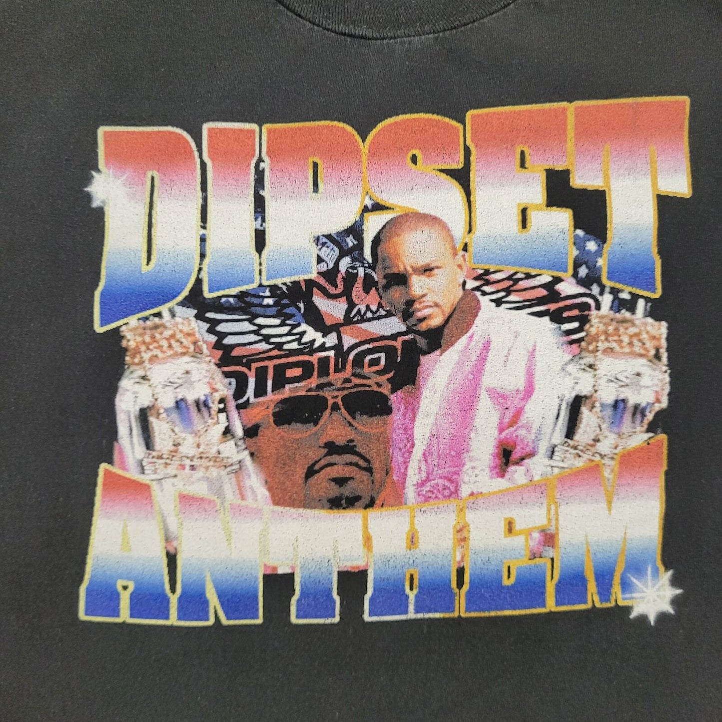 DIPSET Anthem Shirt Large 23x27 Black