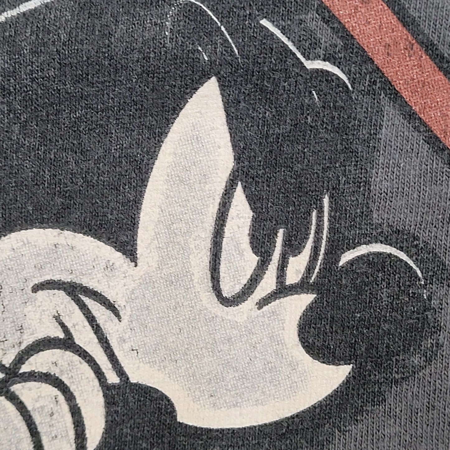 Disney Mickey-Mouse Shirt Large 21x26 Gray