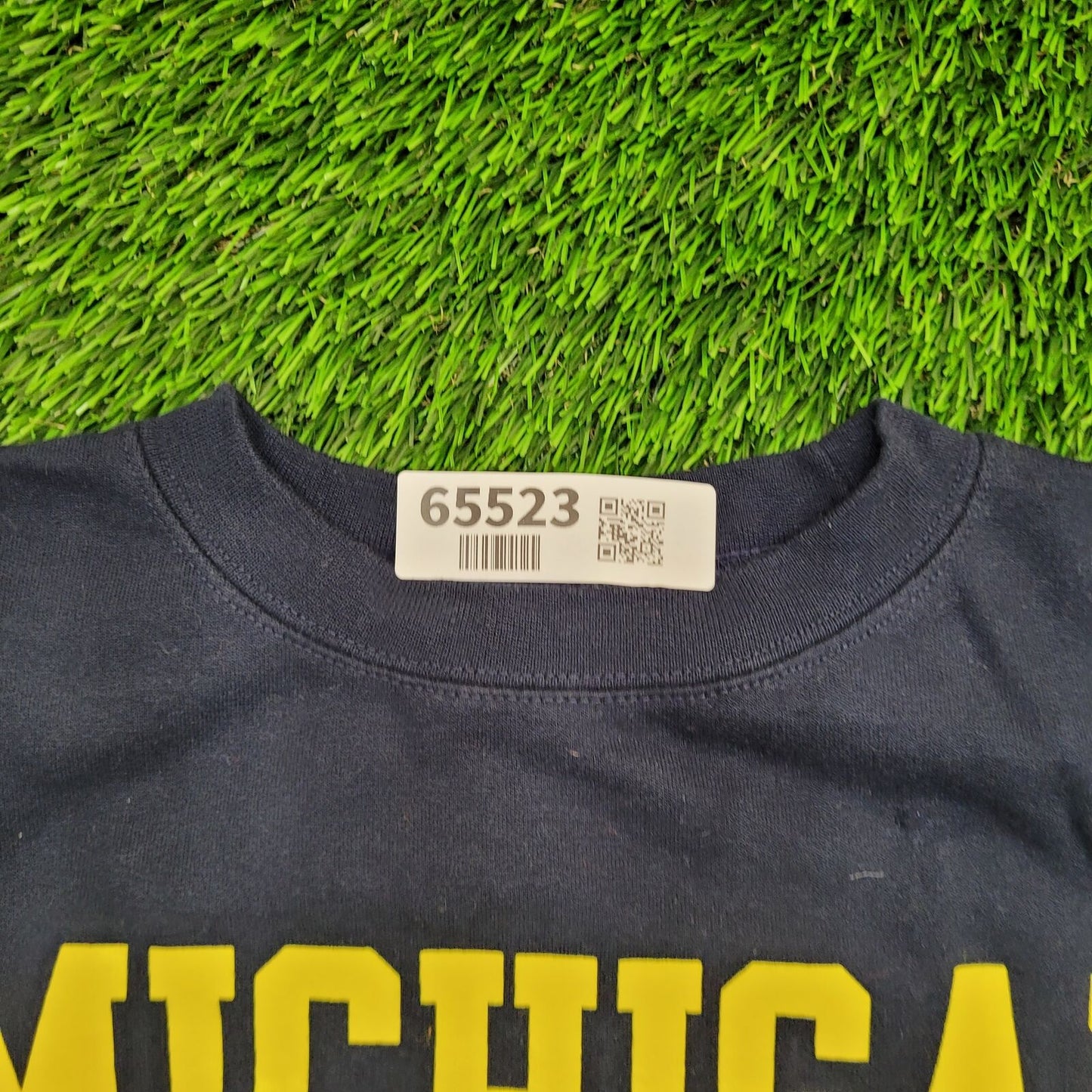 Champion Michigan Wolverines Sweatshirt S-Short 20x23