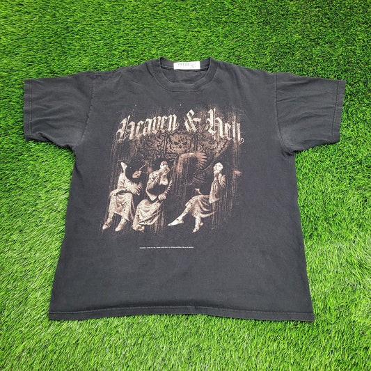 Black-Sabbath Ozzy-Osbourne Shirt XL 23x26 Heaven-and-Hell