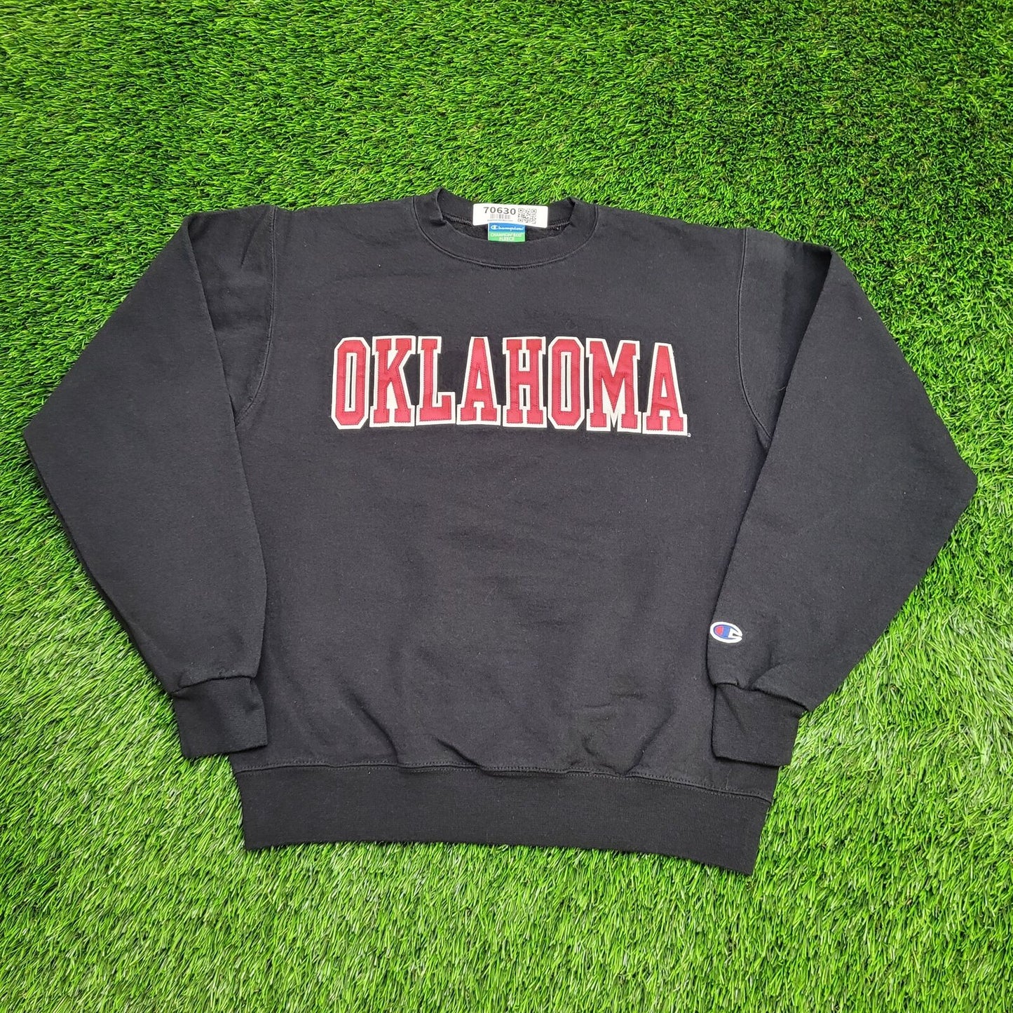 Champion University-of-Oklahoma Sweatshirt Small 20x23 Baggy