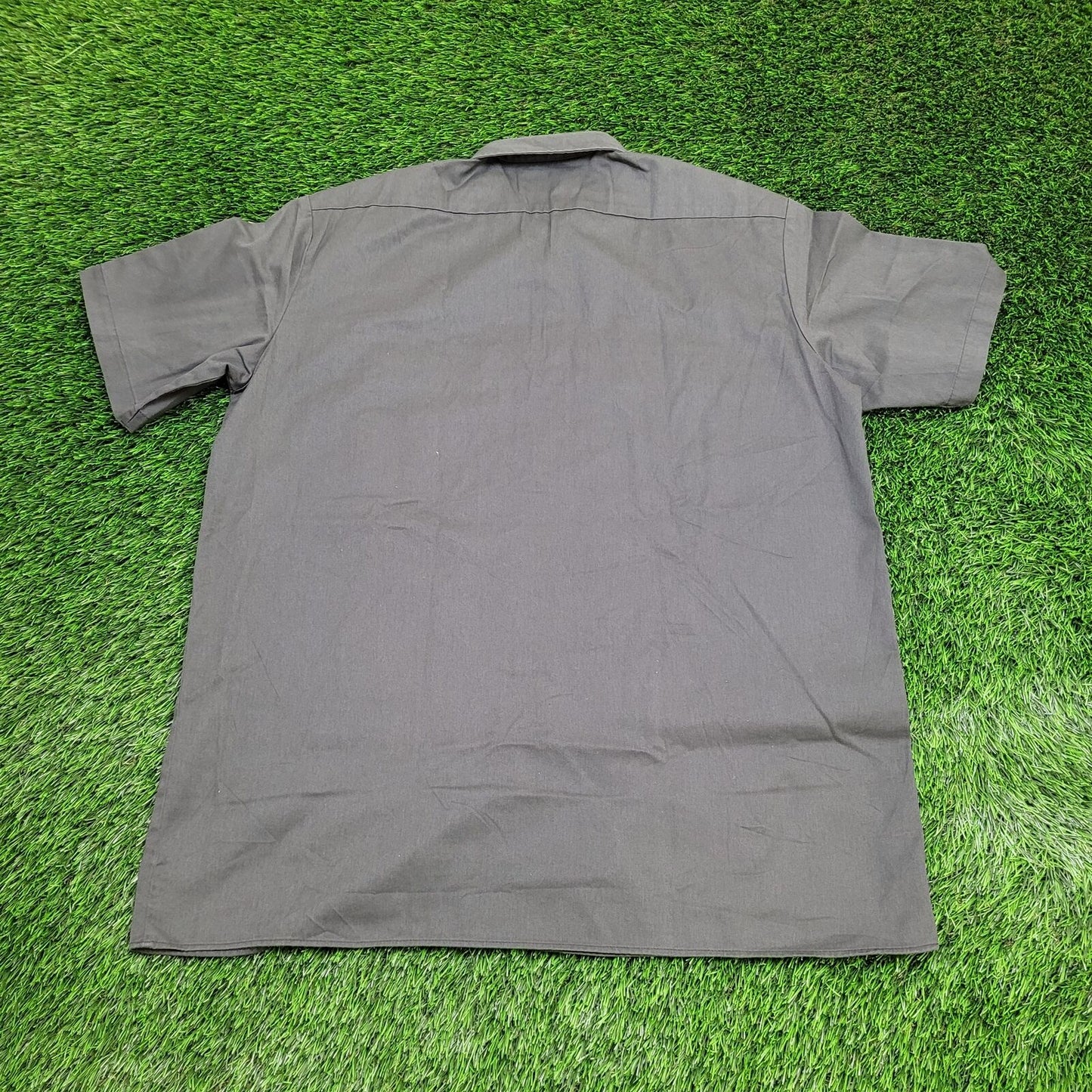 DICKIES Button Shirt XL 26x33 Baggy Green