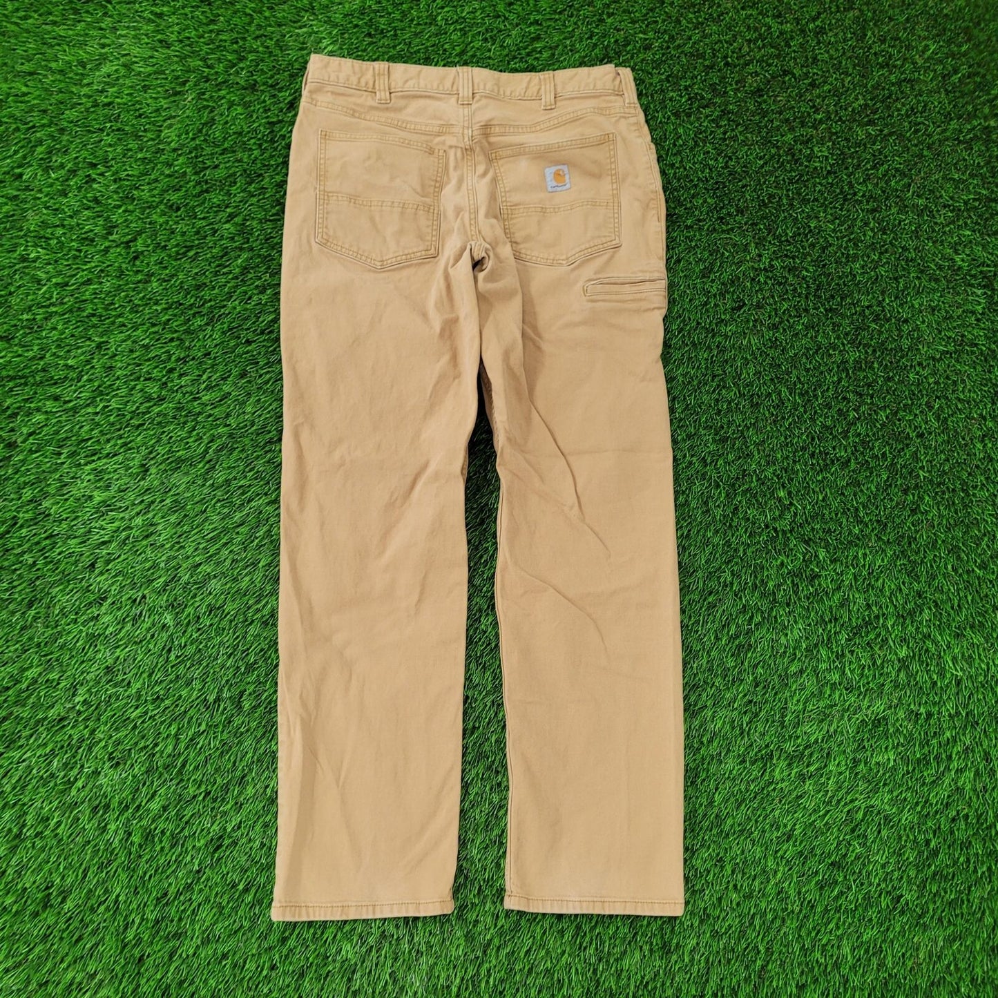 Carhartt Canvas Carpenter Pants 32x31 Brown Beige