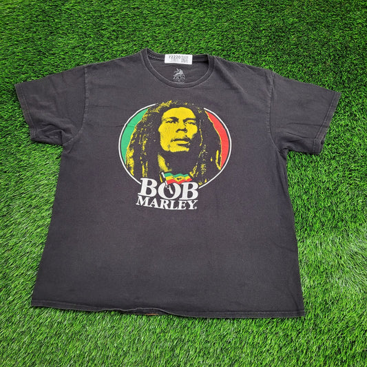 Bob-Marley Shirt XL 22x26 Black