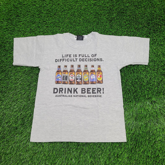 90s Aussie Beer Slogan Shirt S-Short