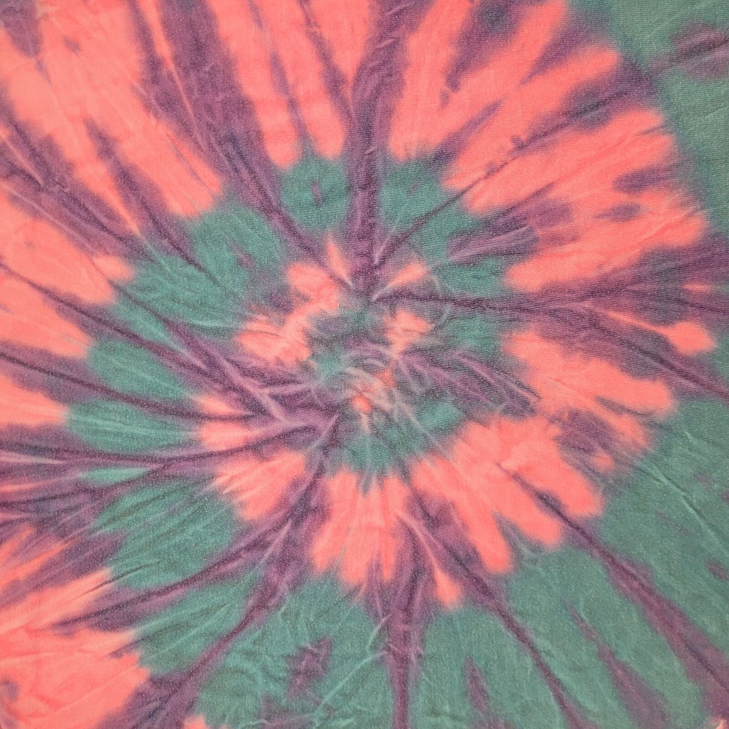 Vintage Swirl Tie-Dye Tank-Top Womens M/L 19x30 Extra-Long