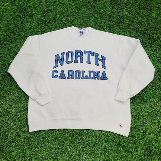 Vintage North-Carolina Sweatshirt Womens XL 23x24 USA