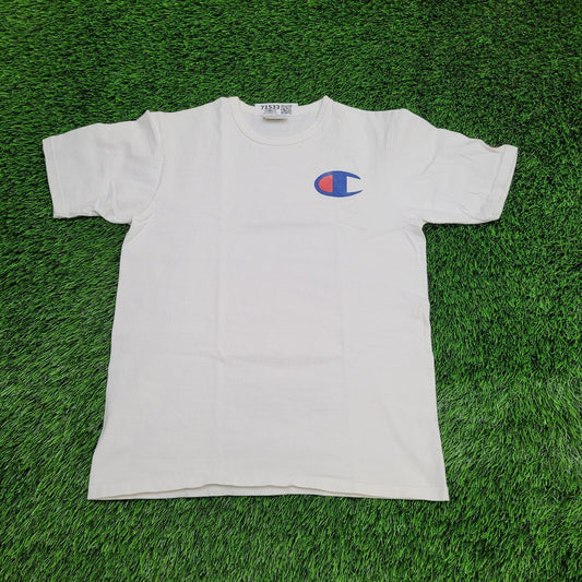 Vintage Y2K Champion Shirt Medium 19x25 White