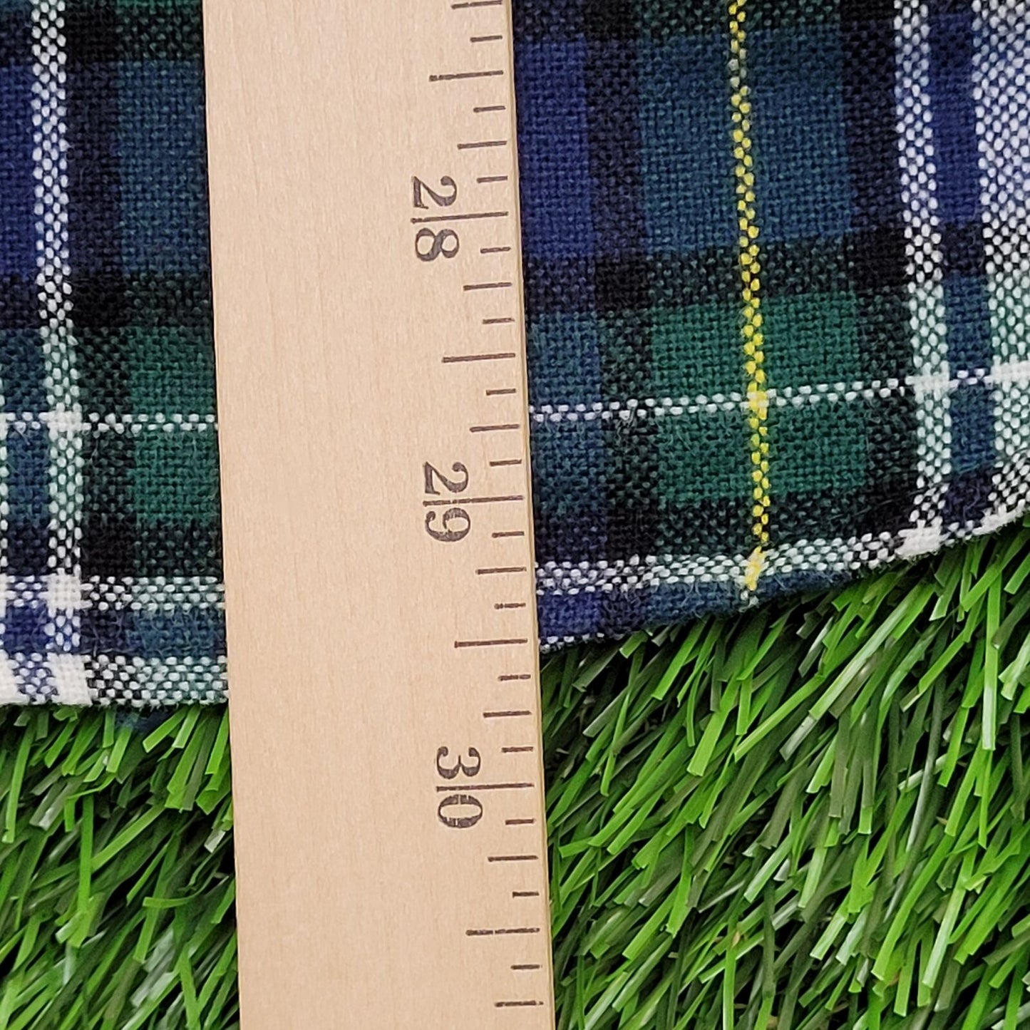 Classic Flannel Shirt Medium 22x29 Green